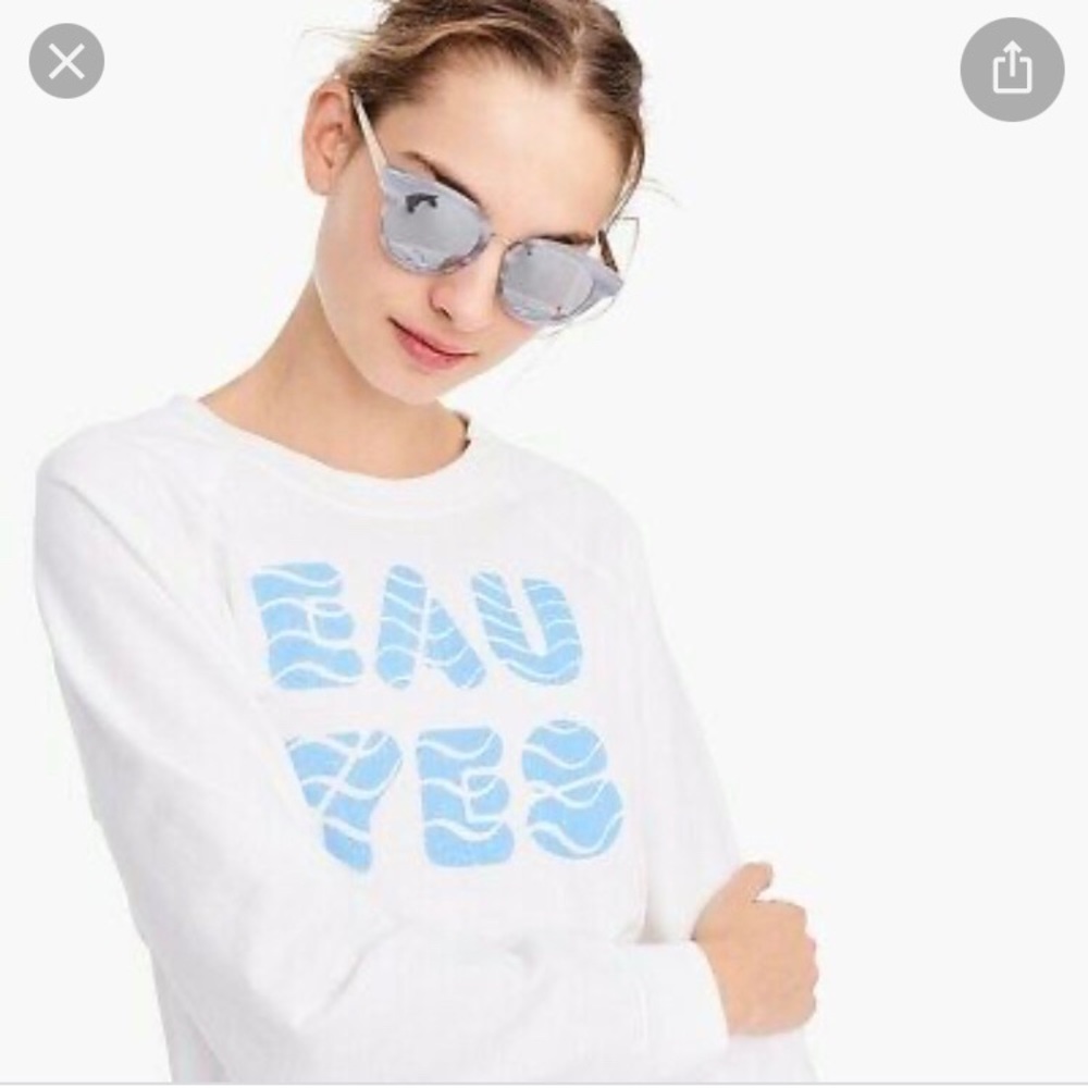 J. Crew Eau Yes Sweater- Style K8649- Brand new w/tags!💙 - Picture 2 of 3